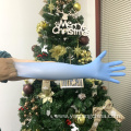 Safety Blue Powder Free Chemical Industrial Nitrile Gloves